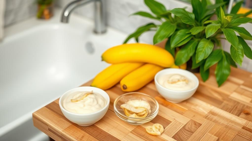 banana peels for skincare