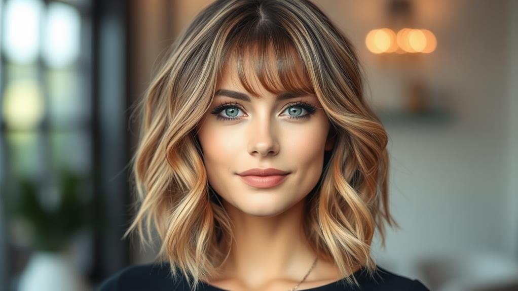 chic textured bob hairstyle