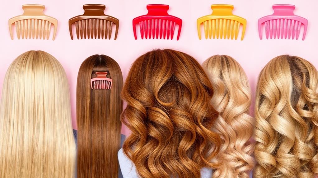 color coordination hair extensions