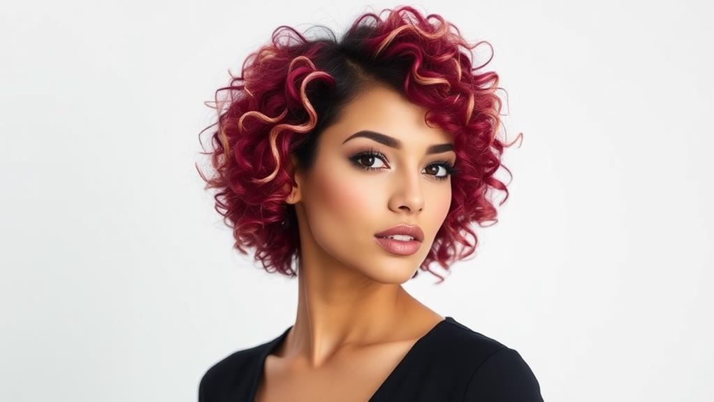 curly pixie haircut style