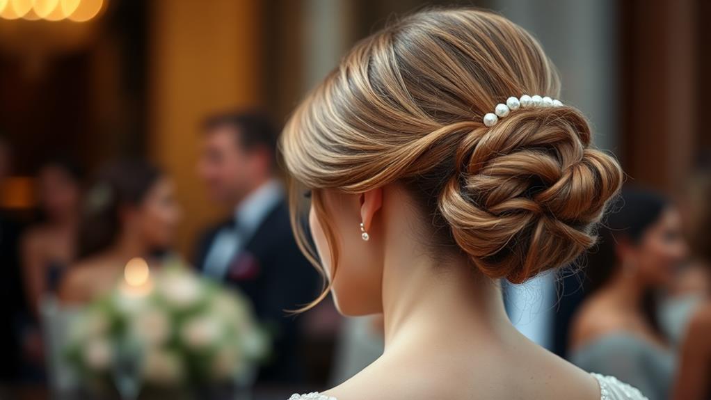 elegant hairstyle for occasions