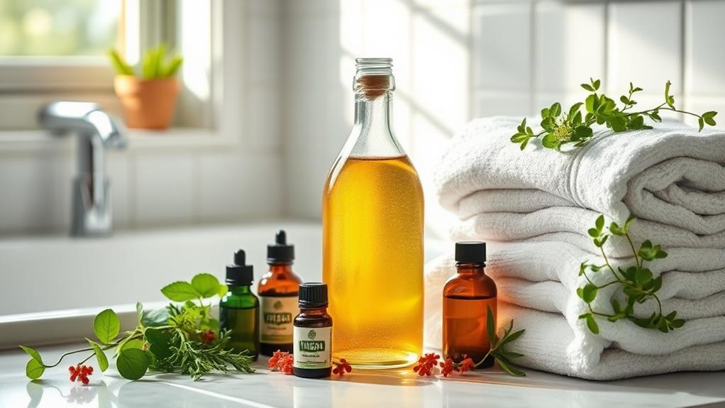 essential oils infused vinegar