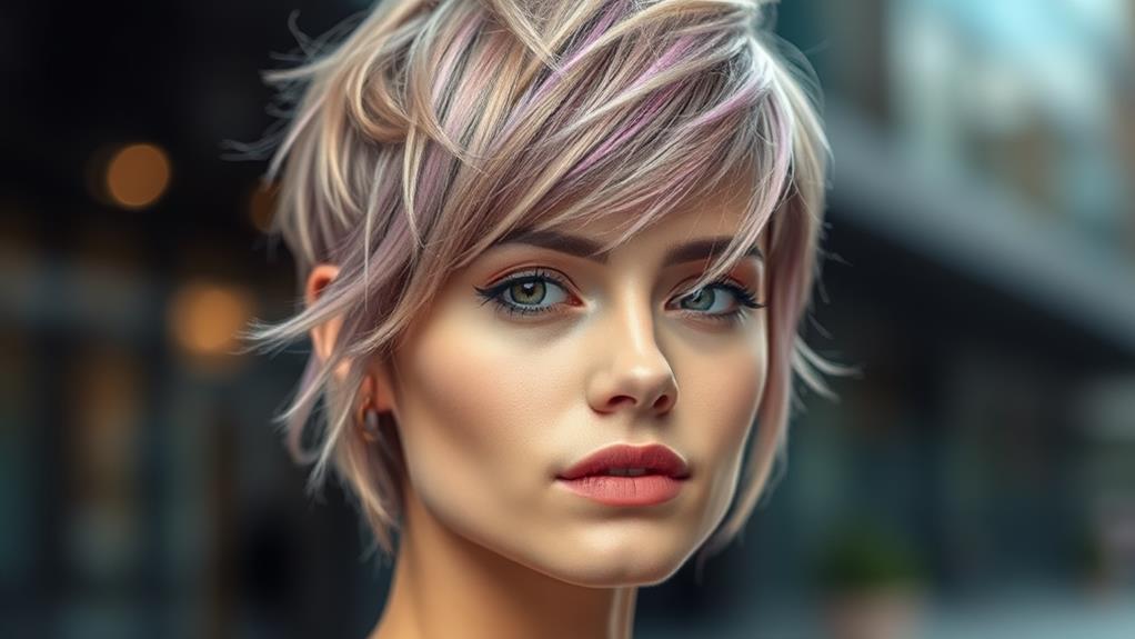 layered pixie haircut style