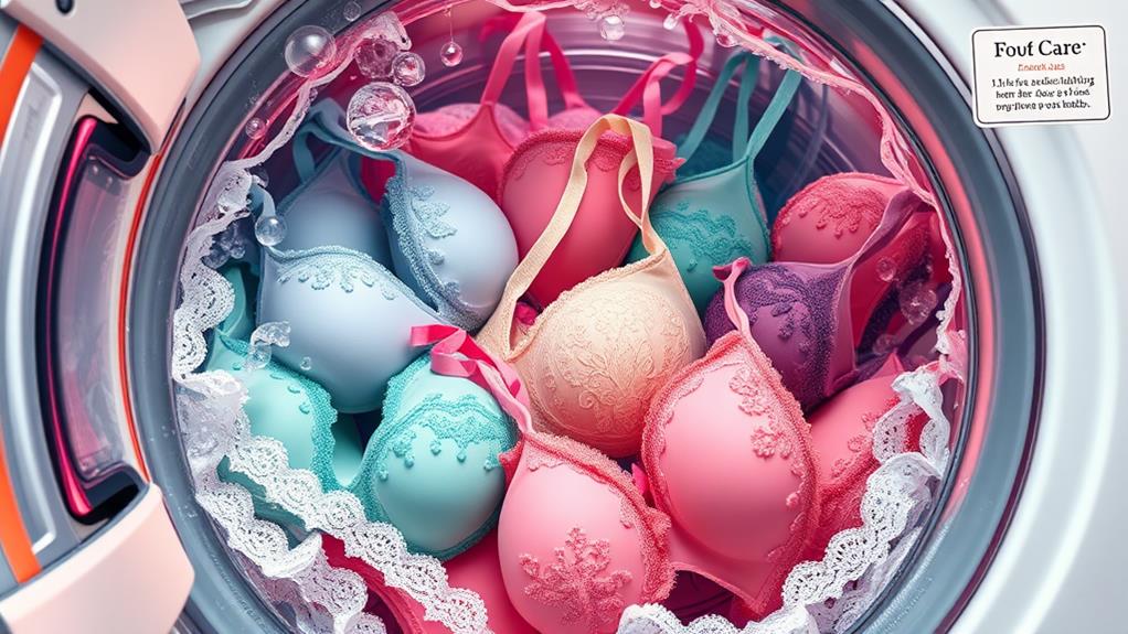 machine washing bras safely