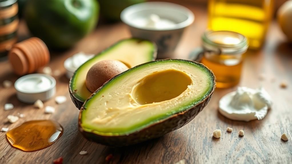 natural skincare avocado treatment