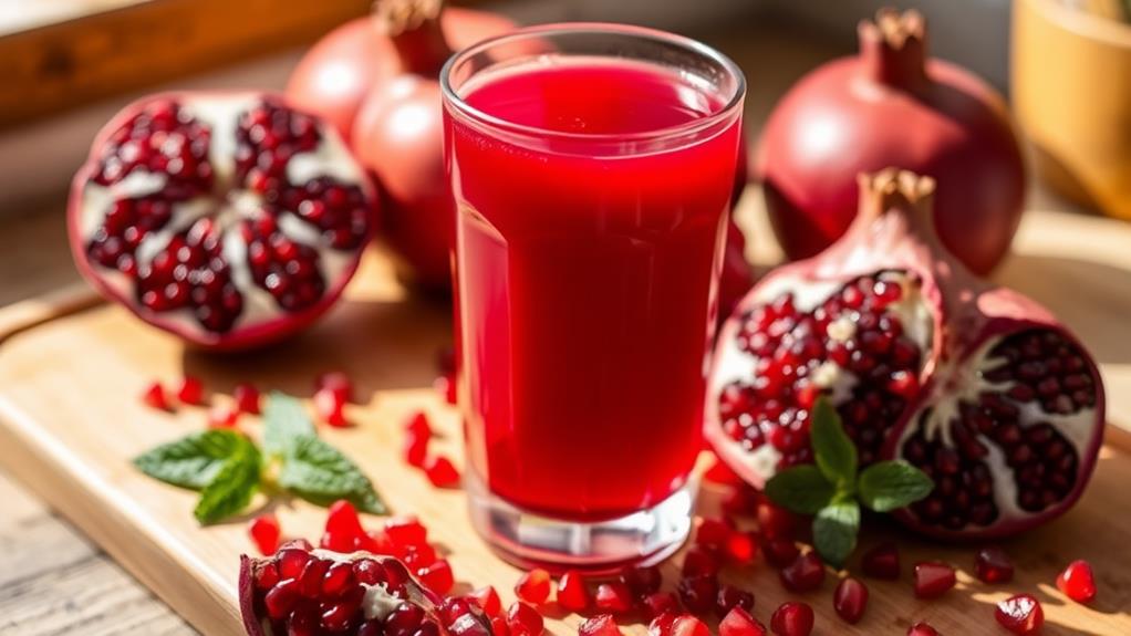 pomegranate juice health benefits