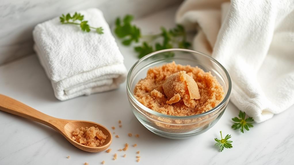 vinegar based exfoliating scrubs