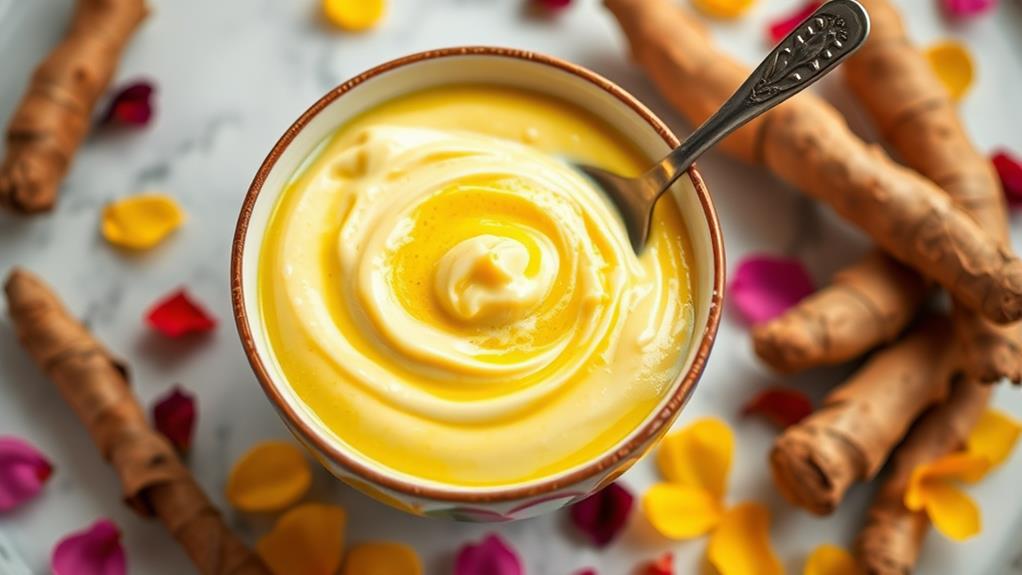 yogurt turmeric skincare treatment