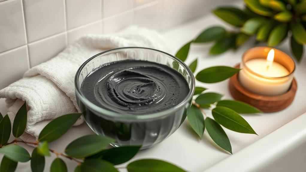 charcoal clay face treatment