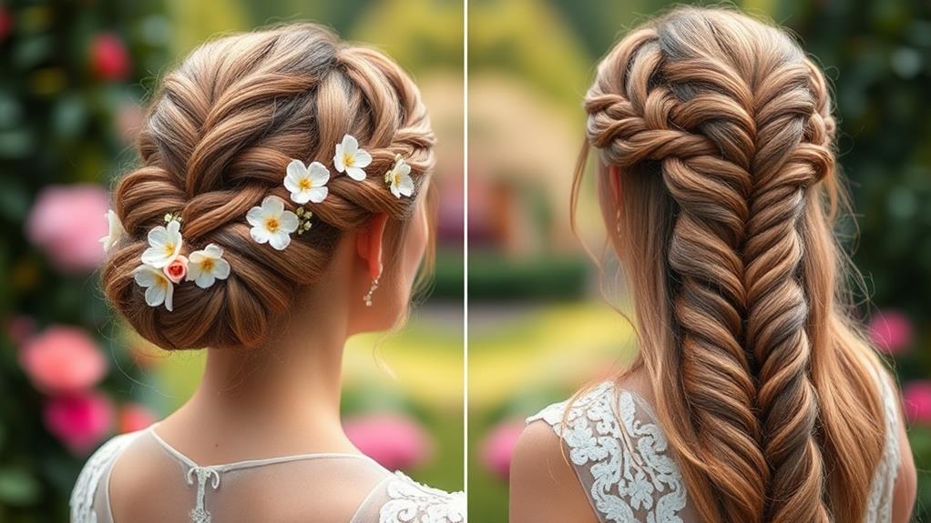 elegant hair updo style