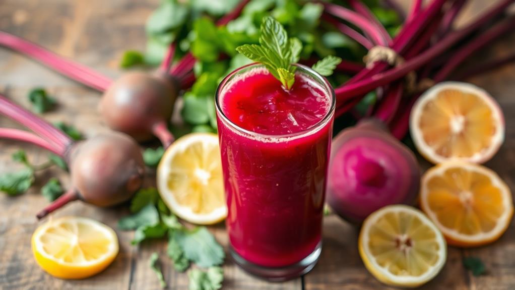 nutrient rich beetroot beverage