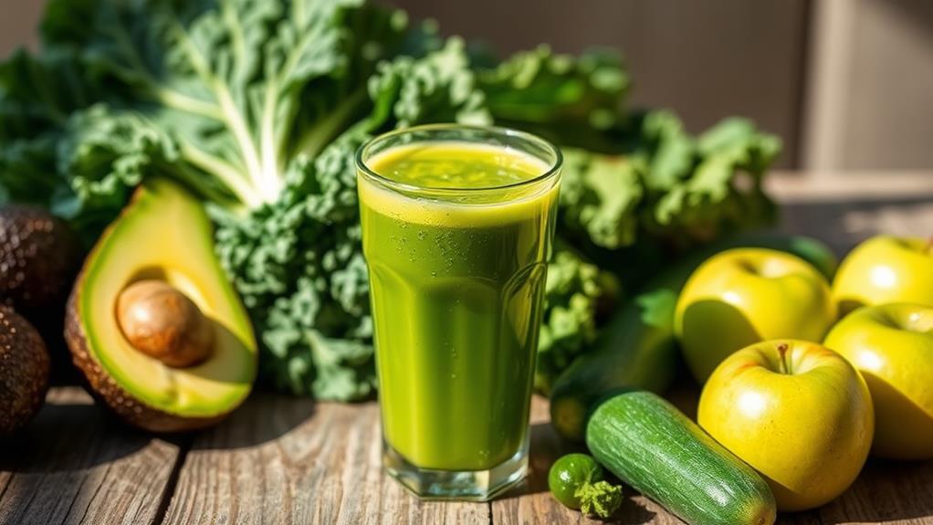 nutrient rich green beverage