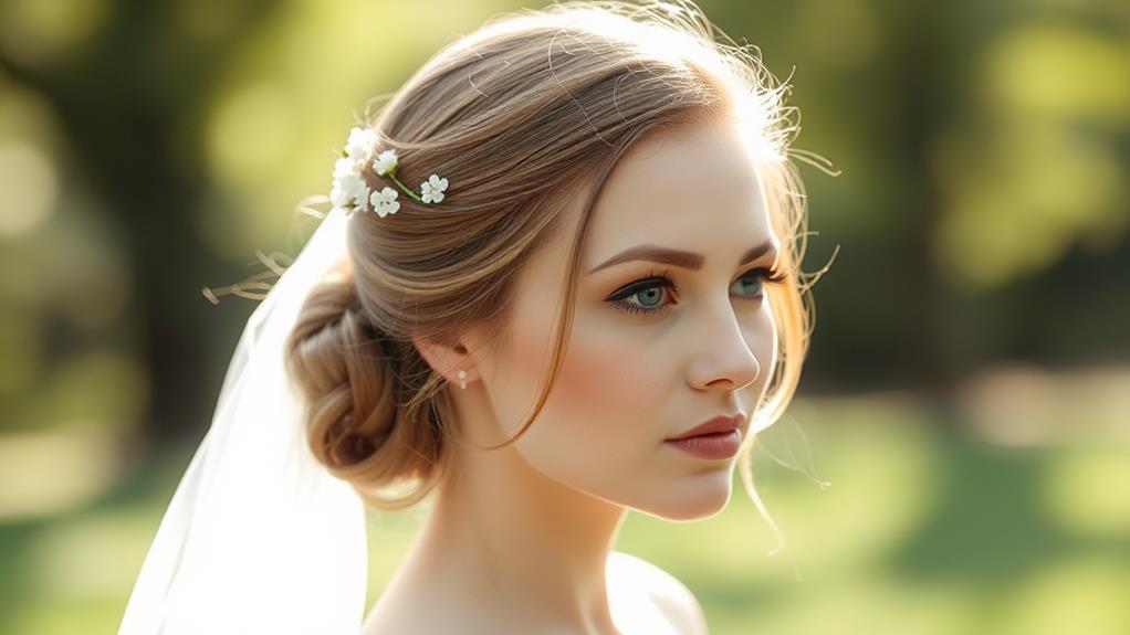 simple elegant hairstyle