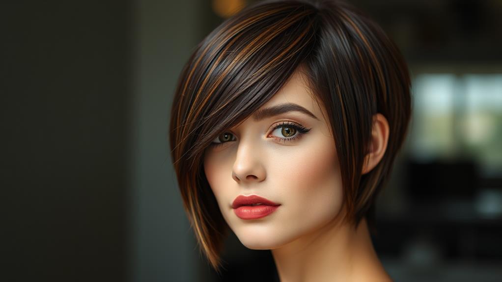 stylish short haircut trend