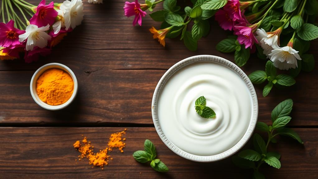 turmeric yogurt skin treatment